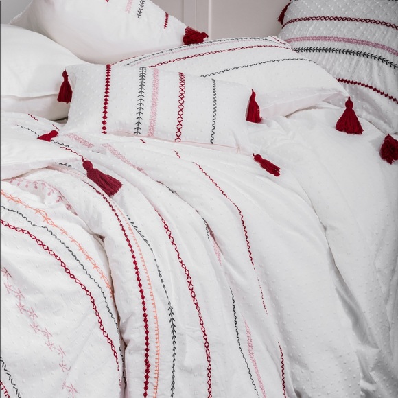 Cotton Duvet Cover & Pillow Shams 3PCS Set